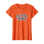 Women's Cal State Omaha orange shirt
